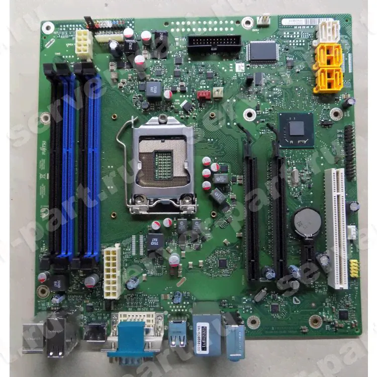 Материнская Плата Fujitsu D3062 iQ67 S1155 4DualDDRIII 2SATAIII 4SATAII 2PCI-E16x PCI-E1x PCI DVI DP LAN1000 AC97-6ch mATX For Esprimo P700 E900 P900 Celsius W510 W410(D3062-A13 GS1)-0