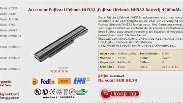 www.batterij-shop.com/fujitsu-lifebook-nh532-accu.html