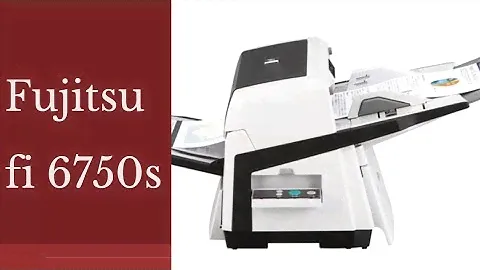 เครื่อง สแกน ความเร็วสูง Fujitsu fi 6750s 72ppm Color Simplex 12x18 in