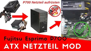 Fujitsu Esprimo P700/P900/P920/E700 auf PC(ATX) Netzteil umbauen! (Power Mod)