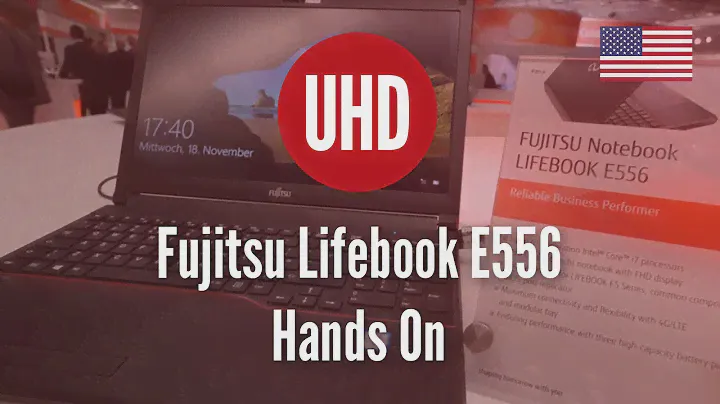Fujitsu Lifebook E556: практический опыт [4K UHD]