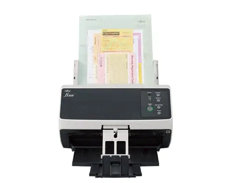 Fujitsu scanner fi-8150 Сканер уровня рабочей группы, 50 стр/мин, 100 изобр/мин, А4, двустороннее ус-1